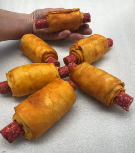 Chicken & beef hot dogs 2x per pack