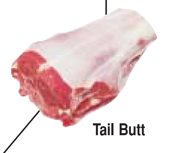 Kangaroo meaty tail butt - $5.20/kg by the carton