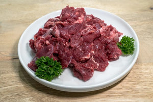 Kangaroo diced carton - 12x 1KG