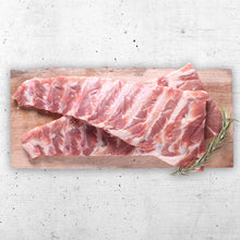 Load image into Gallery viewer, Pork Spare Ribs, frozen - $13.50/KG sold by the carton (rrp $31/KG)
