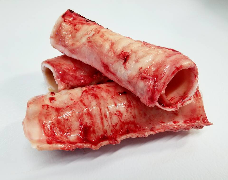 Beef, trachea, whole - $5.60/kg by the carton