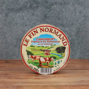 Camembert, French import, Le Fin Normand 250g