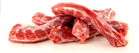 Duck, necks, whole - approx $5.90/kg by the carton