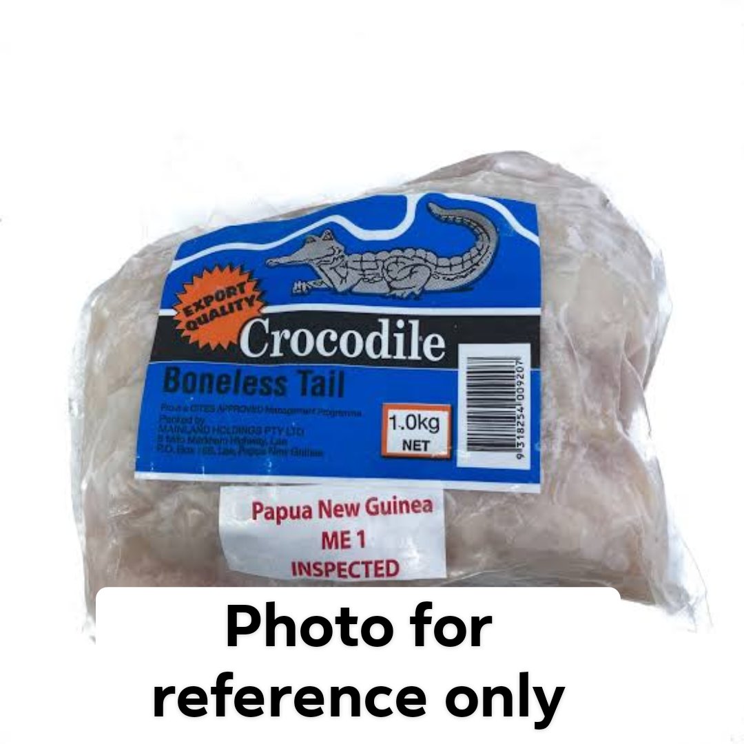 Crocodile tail fillet meat, Australian - sold by the carton – Tango Fresh