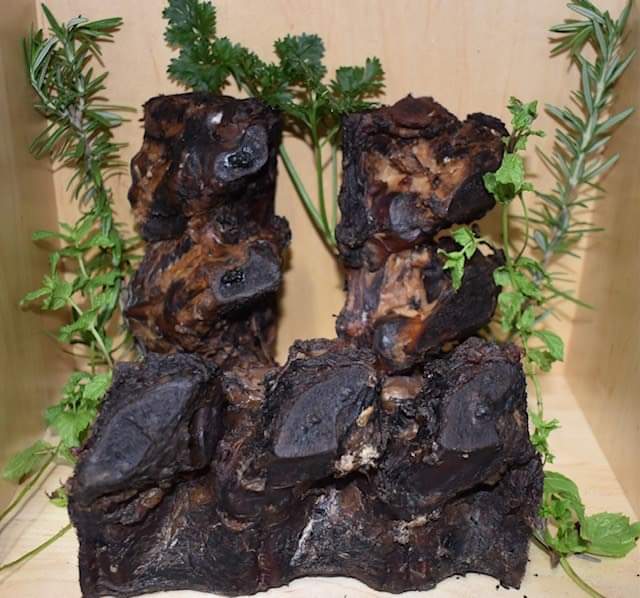 Smokey beef back bones