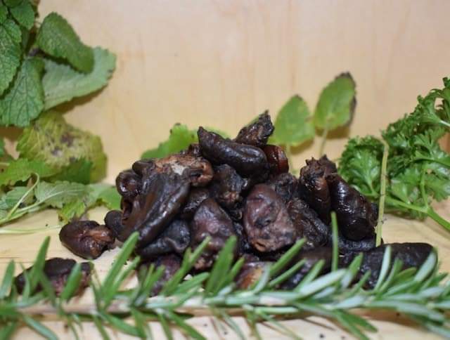 Smokey beef heart pieces - 140g packet